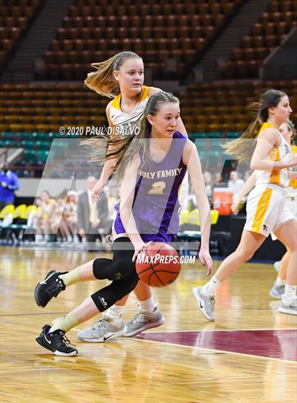 Thumbnail 2 in Holy Family vs. Green Mountain (CHSAA 4A Final Four) photogallery.