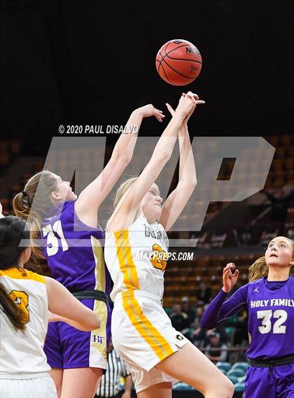 Thumbnail 2 in Holy Family vs. Green Mountain (CHSAA 4A Final Four) photogallery.