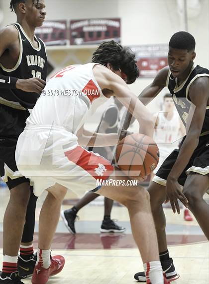 Thumbnail 1 in Mater Dei vs. Knight (Rancho Mirage Holiday Invitational) photogallery.
