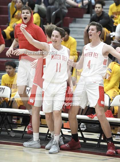 Thumbnail 1 in Mater Dei vs. Knight (Rancho Mirage Holiday Invitational) photogallery.