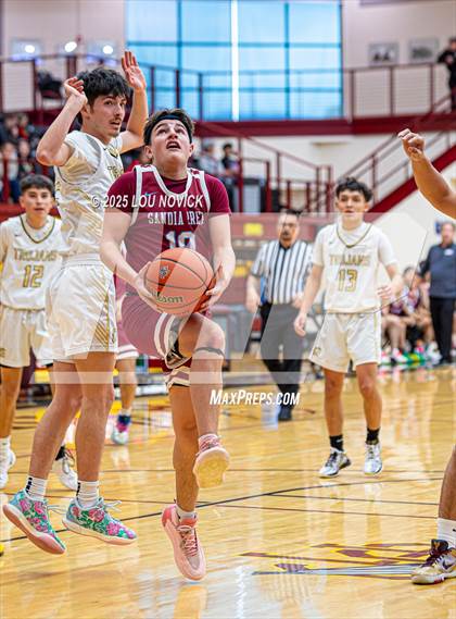 Thumbnail 1 in Sandia Prep vs. Mesa Vista (Braves Invite at Santa Fe Indian School) photogallery.