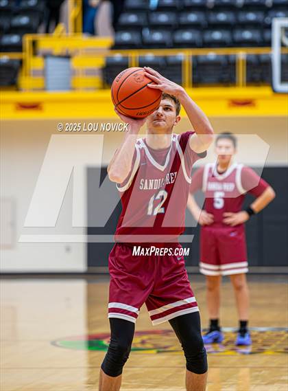 Thumbnail 2 in Sandia Prep vs. Mesa Vista (Braves Invite at Santa Fe Indian School) photogallery.