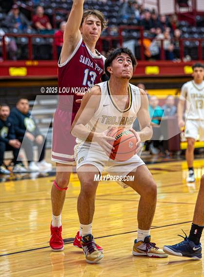 Thumbnail 2 in Sandia Prep vs. Mesa Vista (Braves Invite at Santa Fe Indian School) photogallery.