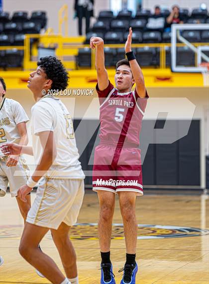 Thumbnail 3 in Sandia Prep vs. Mesa Vista (Braves Invite at Santa Fe Indian School) photogallery.