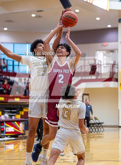 Thumbnail 1 in Sandia Prep vs. Mesa Vista (Braves Invite at Santa Fe Indian School) photogallery.