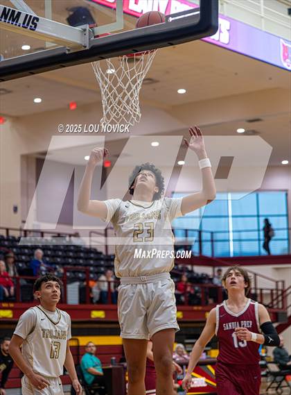 Thumbnail 1 in Sandia Prep vs. Mesa Vista (Braves Invite at Santa Fe Indian School) photogallery.