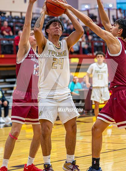 Thumbnail 3 in Sandia Prep vs. Mesa Vista (Braves Invite at Santa Fe Indian School) photogallery.
