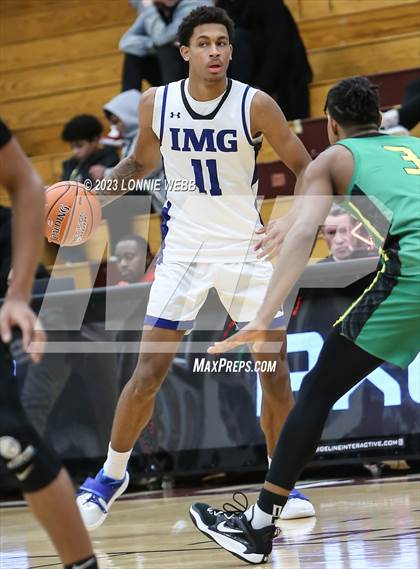Thumbnail 3 in IMG Academy vs. AZ Compass Prep (Spalding Hoophall Classic) photogallery.