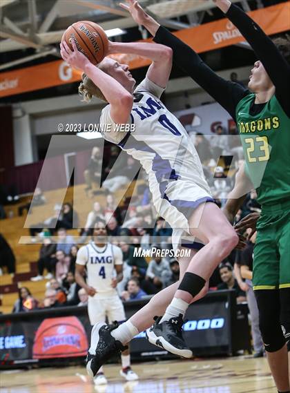 Thumbnail 2 in IMG Academy vs. AZ Compass Prep (Spalding Hoophall Classic) photogallery.