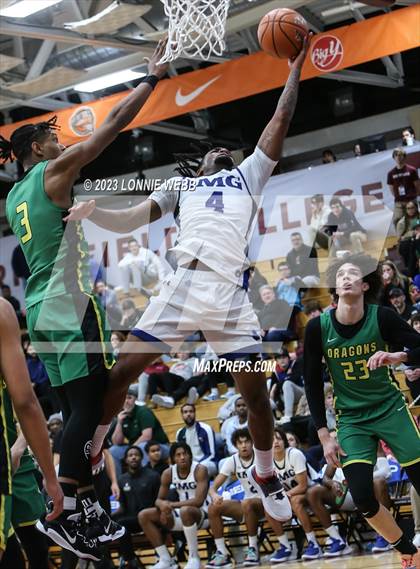 Thumbnail 1 in IMG Academy vs. AZ Compass Prep (Spalding Hoophall Classic) photogallery.