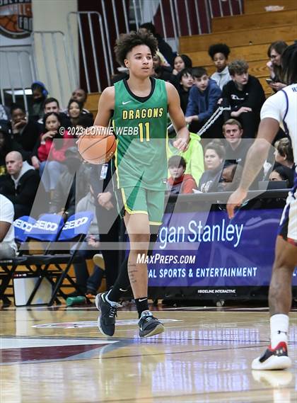 Thumbnail 2 in IMG Academy vs. AZ Compass Prep (Spalding Hoophall Classic) photogallery.