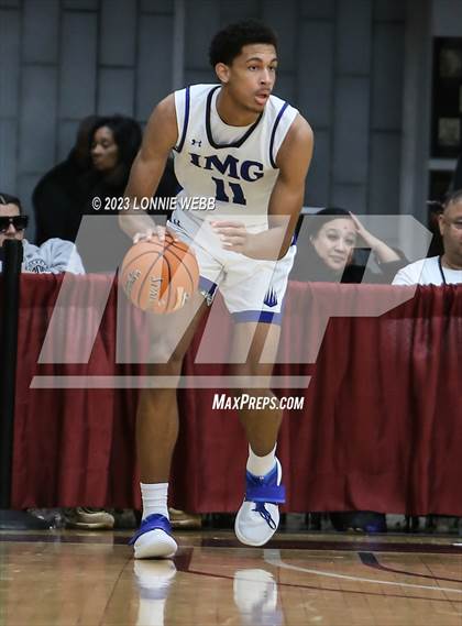 Thumbnail 2 in IMG Academy vs. AZ Compass Prep (Spalding Hoophall Classic) photogallery.