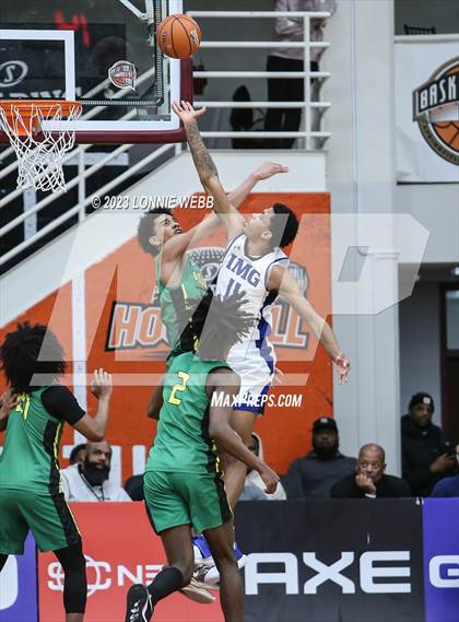 Thumbnail 1 in IMG Academy vs. AZ Compass Prep (Spalding Hoophall Classic) photogallery.