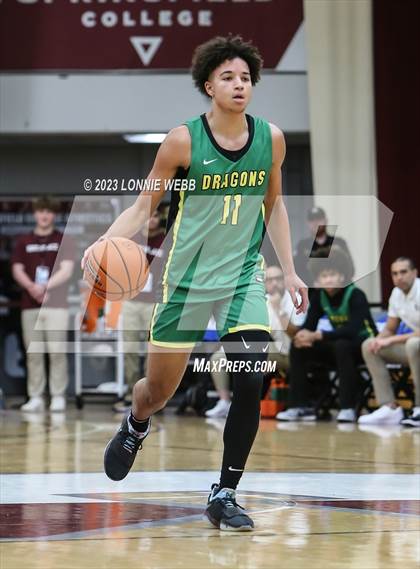 Thumbnail 3 in IMG Academy vs. AZ Compass Prep (Spalding Hoophall Classic) photogallery.