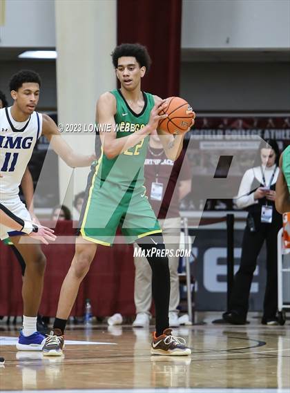 Thumbnail 1 in IMG Academy vs. AZ Compass Prep (Spalding Hoophall Classic) photogallery.
