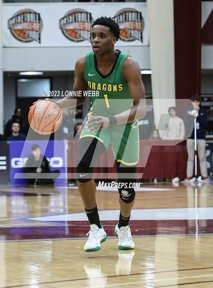 Thumbnail 1 in IMG Academy vs. AZ Compass Prep (Spalding Hoophall Classic) photogallery.