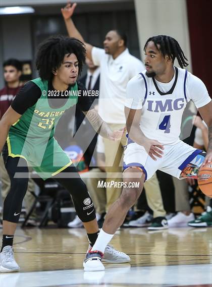 Thumbnail 3 in IMG Academy vs. AZ Compass Prep (Spalding Hoophall Classic) photogallery.