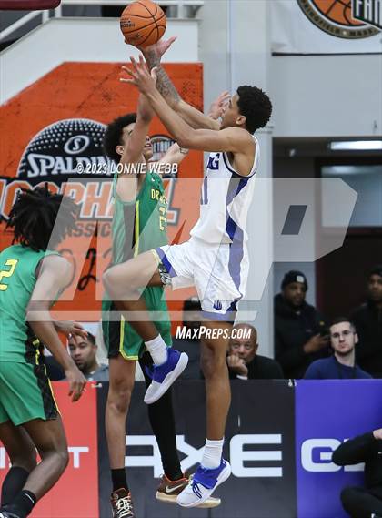 Thumbnail 1 in IMG Academy vs. AZ Compass Prep (Spalding Hoophall Classic) photogallery.