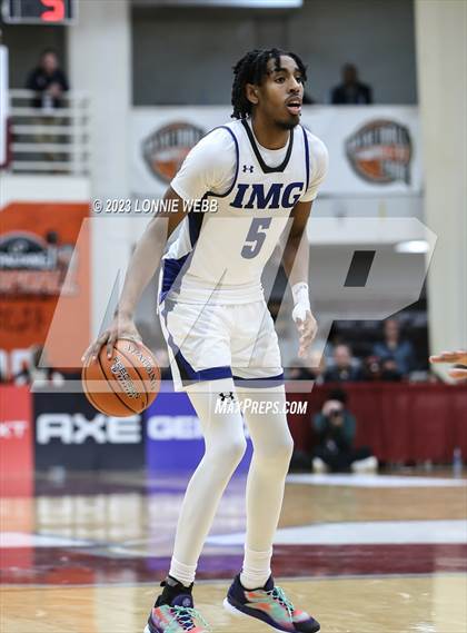 Thumbnail 2 in IMG Academy vs. AZ Compass Prep (Spalding Hoophall Classic) photogallery.