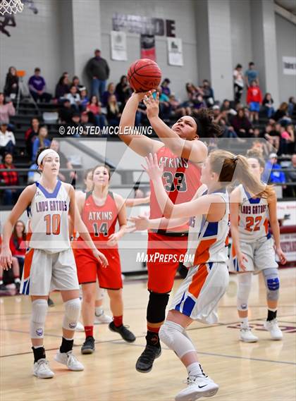 Thumbnail 3 in Two Rivers vs. Atkins  (AAA 3A Regional Playoff) photogallery.