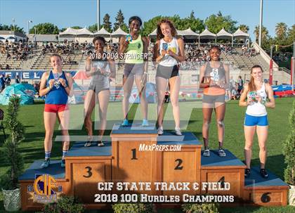 Thumbnail 2 in CIF State Track and Field Championship Awards (Girls Track and Field Events) photogallery.