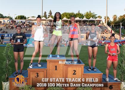Thumbnail 1 in CIF State Track and Field Championship Awards (Girls Track and Field Events) photogallery.