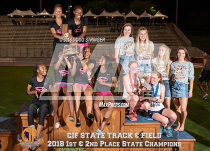 Thumbnail 3 in CIF State Track and Field Championship Awards (Girls Track and Field Events) photogallery.