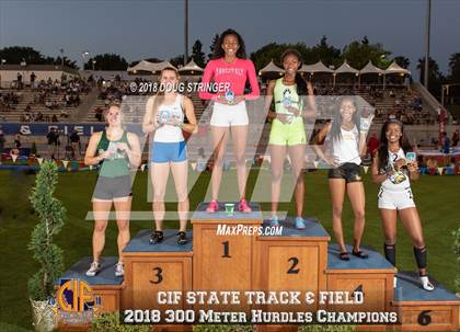 Thumbnail 2 in CIF State Track and Field Championship Awards (Girls Track and Field Events) photogallery.