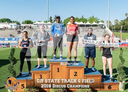 Thumbnail 2 in CIF State Track and Field Championship Awards (Girls Track and Field Events) photogallery.