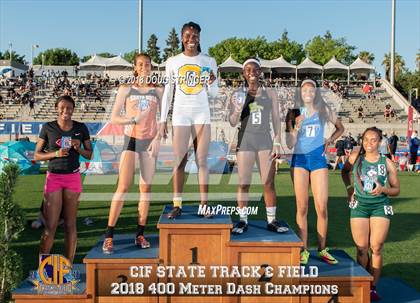 Thumbnail 1 in CIF State Track and Field Championship Awards (Girls Track and Field Events) photogallery.