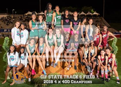 Thumbnail 3 in CIF State Track and Field Championship Awards (Girls Track and Field Events) photogallery.