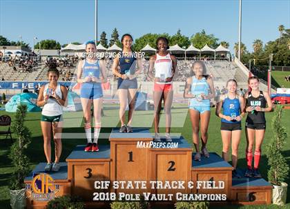 Thumbnail 3 in CIF State Track and Field Championship Awards (Girls Track and Field Events) photogallery.