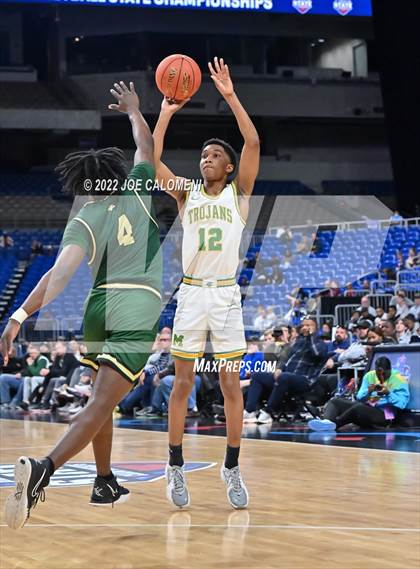 Thumbnail 2 in Cole vs Madison (UIL 3A State Final) photogallery.