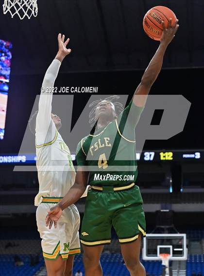 Thumbnail 1 in Cole vs Madison (UIL 3A State Final) photogallery.