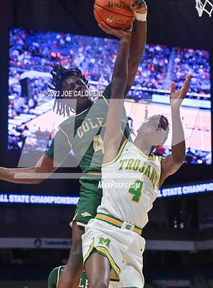 Thumbnail 2 in Cole vs Madison (UIL 3A State Final) photogallery.