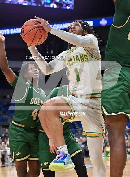 Thumbnail 2 in Cole vs Madison (UIL 3A State Final) photogallery.
