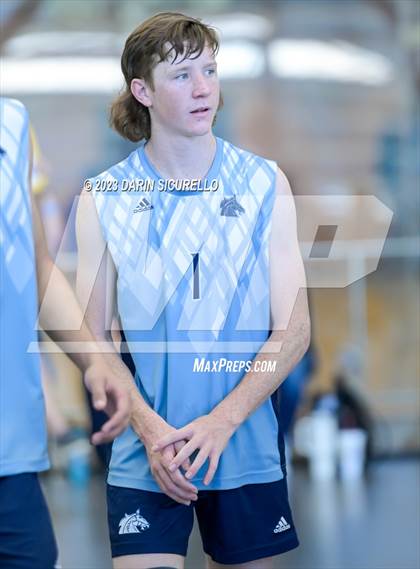 Thumbnail 2 in Benjamin Franklin vs. Rincon/University (Epic Tourneys Volleyball Invite) photogallery.