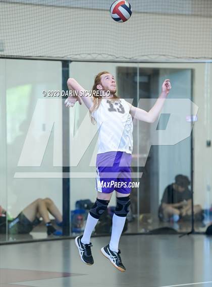 Thumbnail 1 in Benjamin Franklin vs. Rincon/University (Epic Tourneys Volleyball Invite) photogallery.