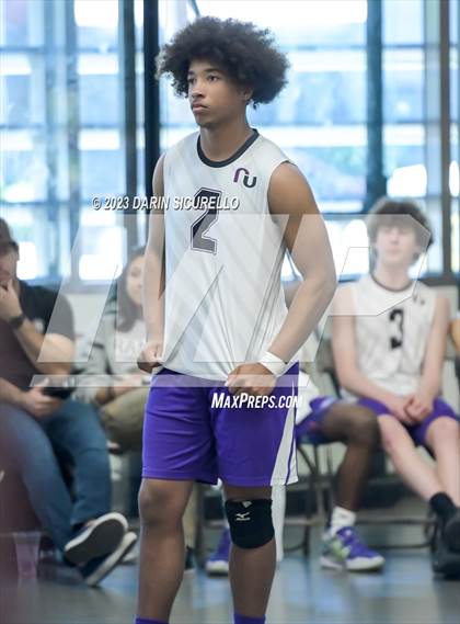 Thumbnail 3 in Benjamin Franklin vs. Rincon/University (Epic Tourneys Volleyball Invite) photogallery.