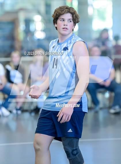 Thumbnail 3 in Benjamin Franklin vs. Rincon/University (Epic Tourneys Volleyball Invite) photogallery.