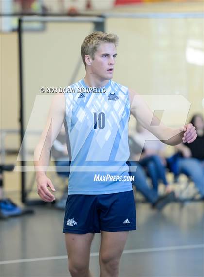 Thumbnail 3 in Benjamin Franklin vs. Rincon/University (Epic Tourneys Volleyball Invite) photogallery.