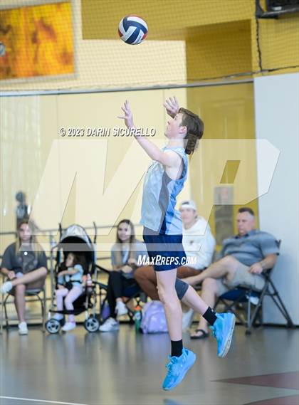 Thumbnail 1 in Benjamin Franklin vs. Rincon/University (Epic Tourneys Volleyball Invite) photogallery.