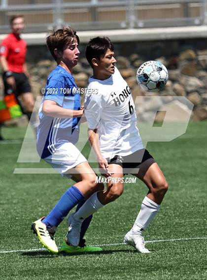 Thumbnail 1 in Hough vs Christ the King (Preseason) photogallery.