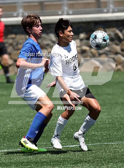 Thumbnail 2 in Hough vs Christ the King (Preseason) photogallery.