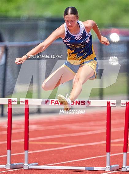 Thumbnail 3 in Lake Houston Conquerors Invitational (300M Hurdles) photogallery.