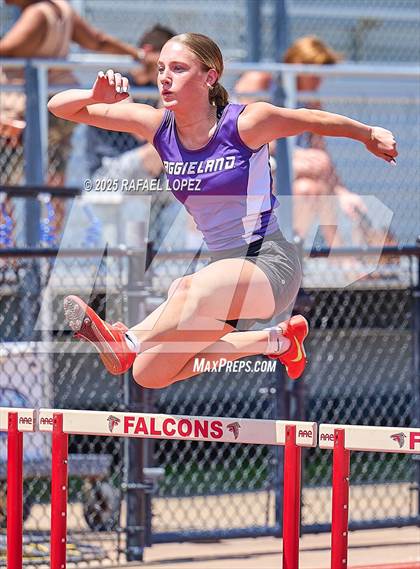 Thumbnail 1 in Lake Houston Conquerors Invitational (300M Hurdles) photogallery.