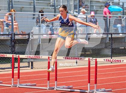 Thumbnail 2 in Lake Houston Conquerors Invitational (300M Hurdles) photogallery.