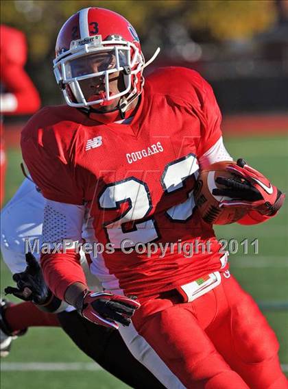 Thumbnail 1 in Cardinal Spellman @ St. John the Baptist (CHSFL Class A Semifinal) photogallery.