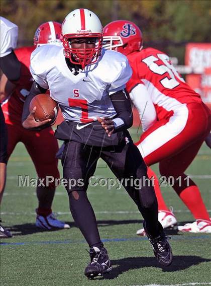 Thumbnail 3 in Cardinal Spellman @ St. John the Baptist (CHSFL Class A Semifinal) photogallery.
