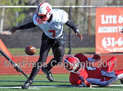 Thumbnail 2 in Cardinal Spellman @ St. John the Baptist (CHSFL Class A Semifinal) photogallery.